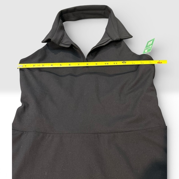 NWT GapFit Power Polo Halter Dress Size Large attached shorts with pocket - Picture 3 of 8